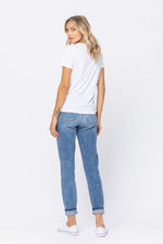 Load image into Gallery viewer, Ready for Everything Judy Blue Double Cuff Jeans
