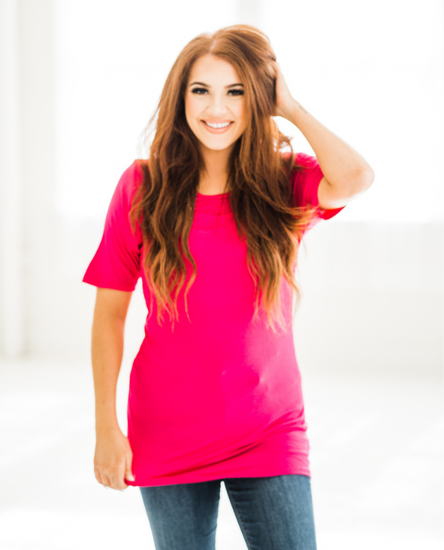 Freedom in Fuchsia Tunic