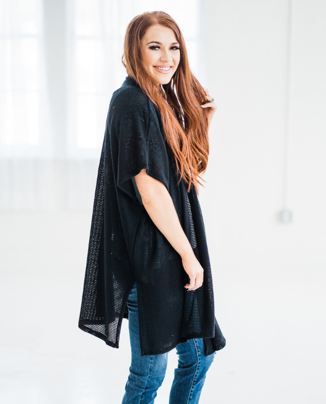 In the Spotlight Black Cardigan