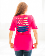 Load image into Gallery viewer, Freedom in Fuchsia Tunic
