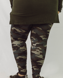 Camo Cozy Leggings