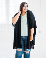 Load image into Gallery viewer, In the Spotlight Black Cardigan
