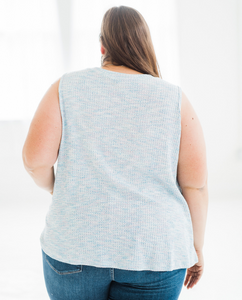 Lake Side Tank Top - Blue