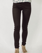 Load image into Gallery viewer, KanCan Black High Rise Ankle Skinny Jeans
