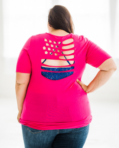 Freedom in Fuchsia Tunic