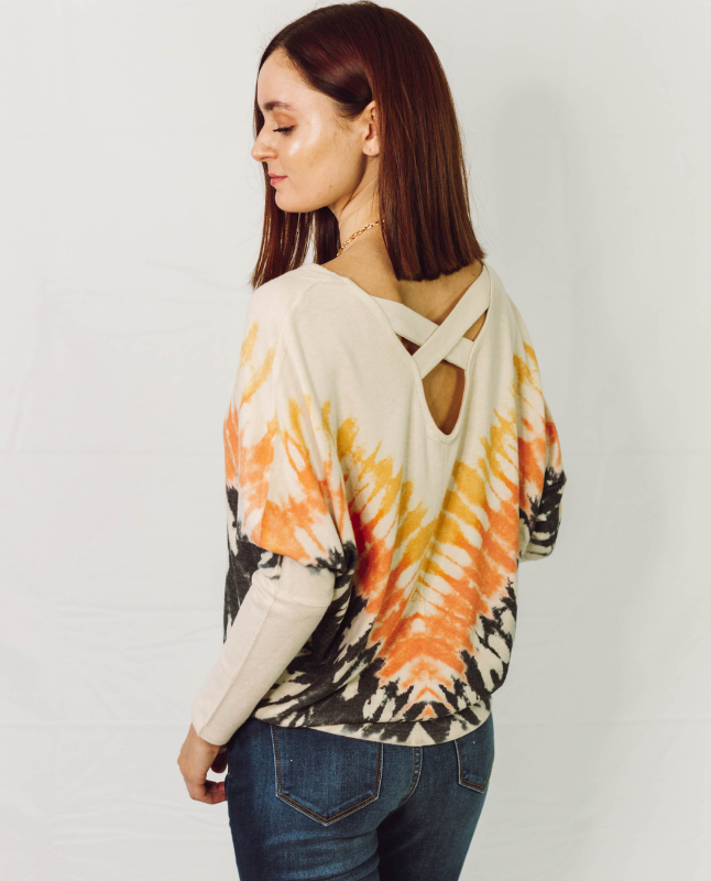 Peace, Love & Style Chevron Long Sleeve