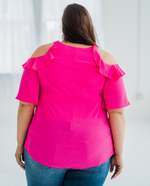 Load image into Gallery viewer, Shockingly Perfect Blouse - Hot Pink
