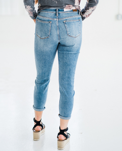 Ready for Everything Judy Blue Double Cuff Jeans