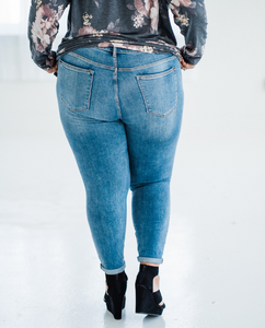 Ready for Everything Judy Blue Double Cuff Jeans