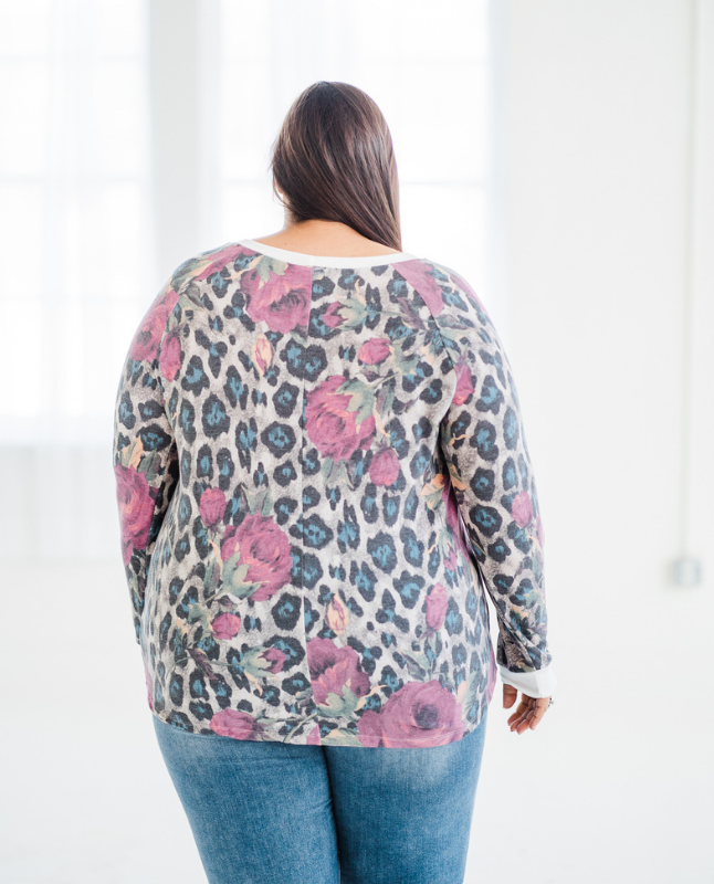 Floral Leopard Weekender