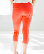 Load image into Gallery viewer, Quintessential Spring Jeggings in Coral
