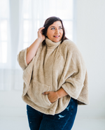 Load image into Gallery viewer, Cozy in Love Poncho
