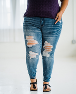 Load image into Gallery viewer, Judy Blue Wholly Distressed Denim
