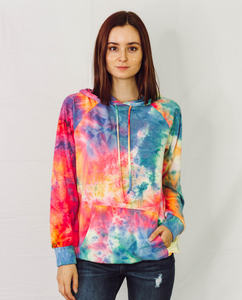 Oui, Oui Tie Dye Hoodie