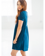 Load image into Gallery viewer, Teal Studio Lights Dress
