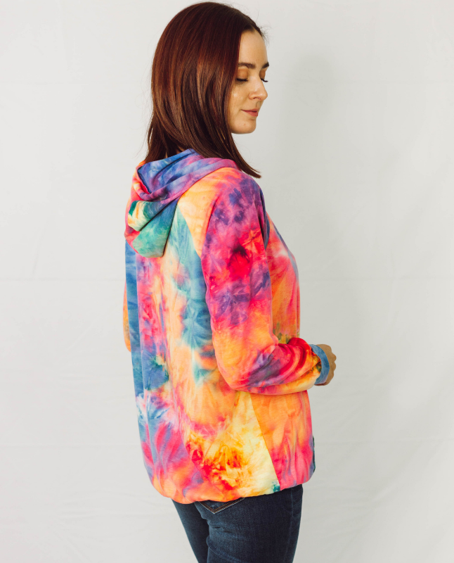 Oui, Oui Tie Dye Hoodie