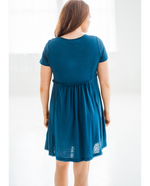 Load image into Gallery viewer, Teal Studio Lights Dress
