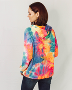 Load image into Gallery viewer, Oui, Oui Tie Dye Hoodie
