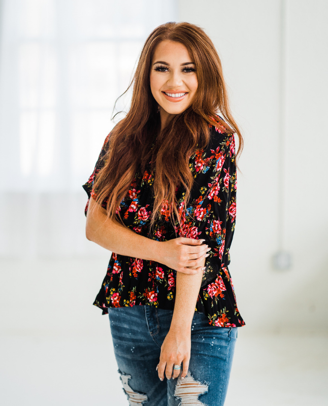 Pretty Petals Blouse