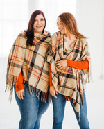 Load image into Gallery viewer, Fall Days Forever Convertible Poncho
