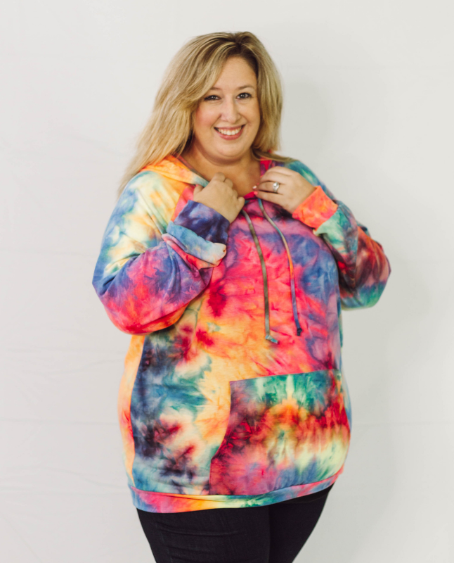 Oui, Oui Tie Dye Hoodie