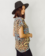 Load image into Gallery viewer, Ooh La La Cheetah Short Sleeve Top
