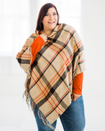 Load image into Gallery viewer, Fall Days Forever Convertible Poncho
