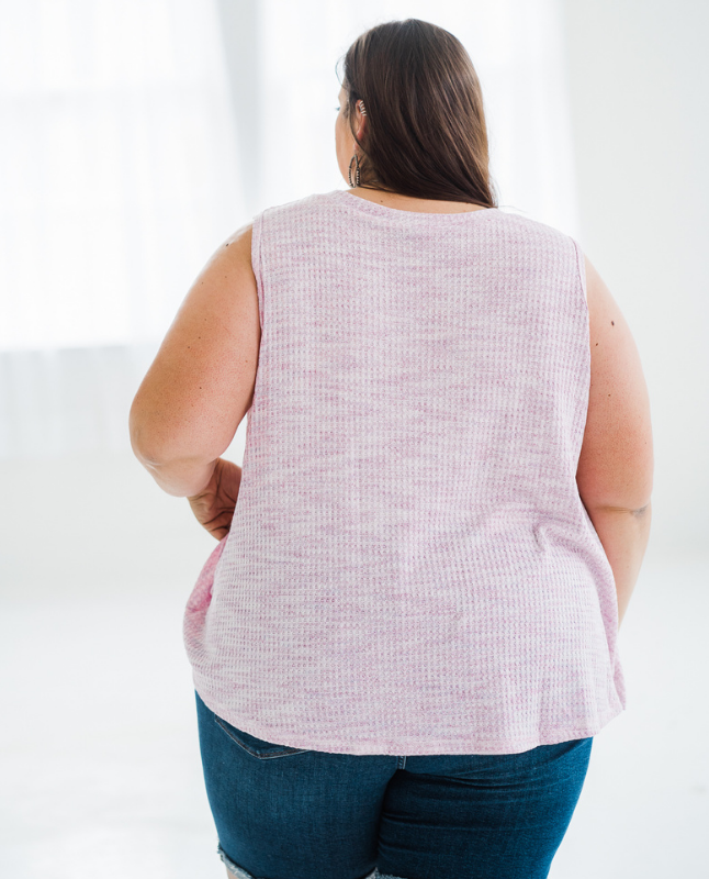 Peonies in Paradise Tank Top - Pink