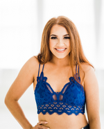 Load image into Gallery viewer, Sea of Diamonds Bralette
