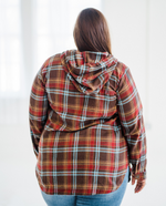 Load image into Gallery viewer, Brushed Flannel Hoodie Tunic
