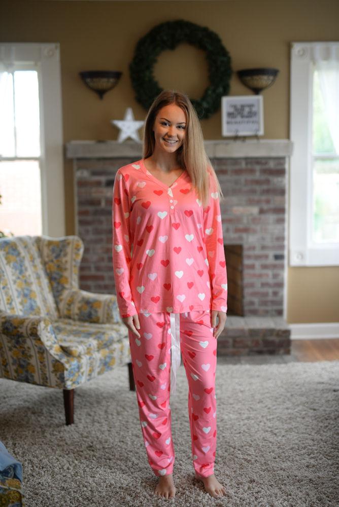 Heart Pajama Set