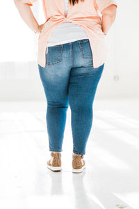 Free Spirited High Rise Skinny Jeans